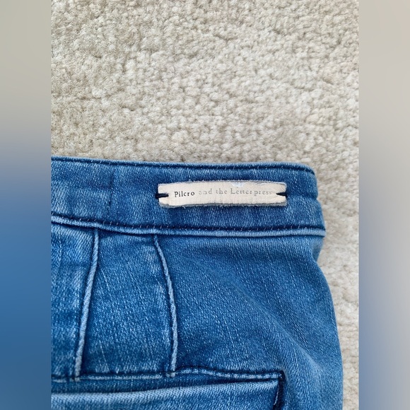 Pilcro and the Letterpress by Anthropologie Size 28 High Rise Denim Leggings - Picture 8 of 11